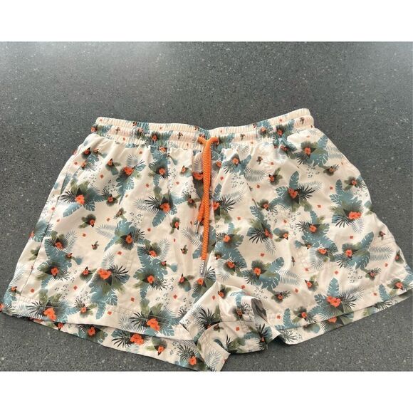 Viore La Vie Floral Tropical Beach swimming trunks size S - Picture 5 of 5